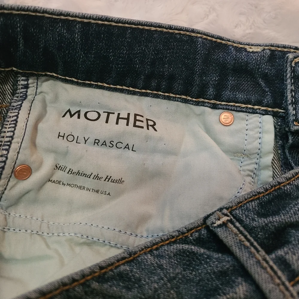 MOTHER Holy Rascal Jeans - Picture 8 of 12